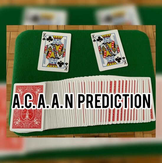 CRISTIAN CICCONE - A.C.A.A.N PREDICTION