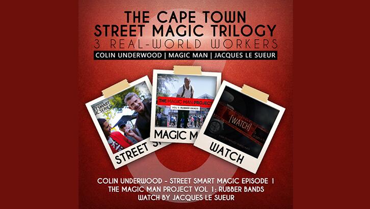 Magic Man, Colin Underwood and Jaques Le Suer - The Cape Town Street Magic Trilogy