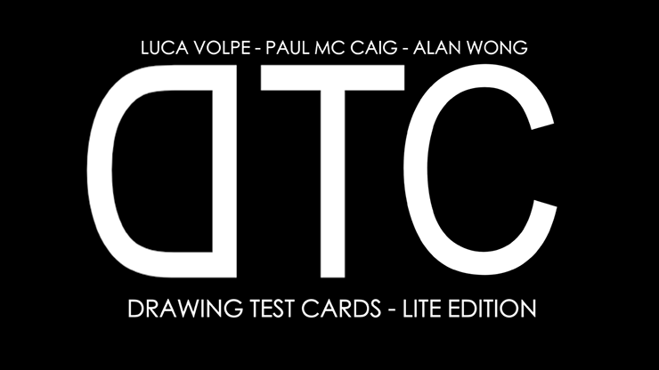 The DTC Cards by Luca Volpe, Alan Wong and Paul McCaig (Mp4 Video + PDF Full Magic Download)