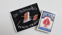 Dr. Schwartz's Pencil-Tration (Online Instructions) by Martin Schwartz (Deck color may vary)