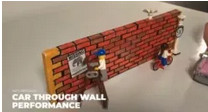 Car Through Wall by Matt Pritchard