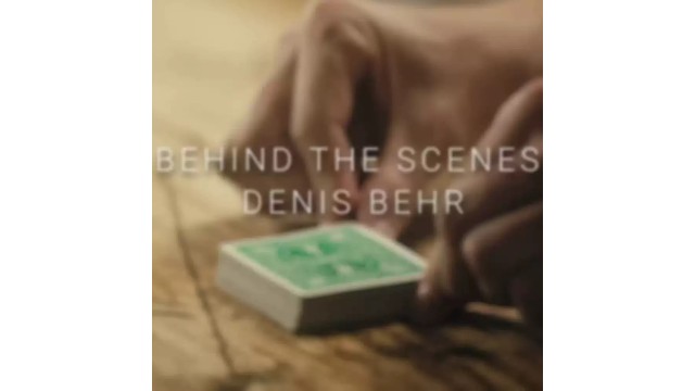 Behind the Scenes: Denis Behr by Benjamin Earl