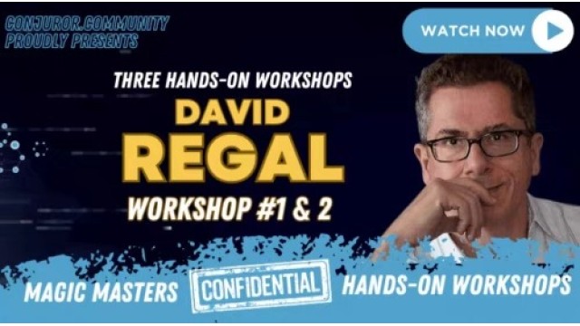 Hands-On Workshop Part 1-3 by David Regal