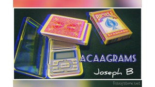 Any Card At Any Grams - Acaagrams Second - Version by Joseph B.