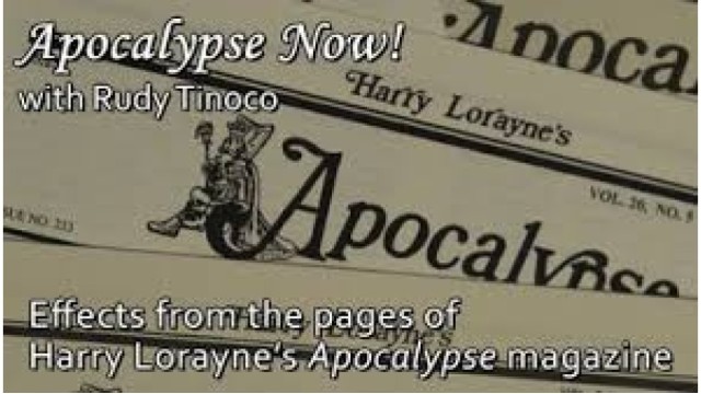 Apocalypse Now! by Rudy Tinoco (Season 2)