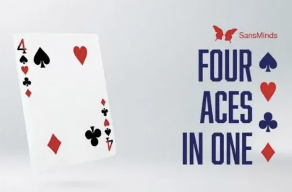 Four Aces in One by SansMinds (Mp4 Video Magic Download 1080p FullHD Quality)