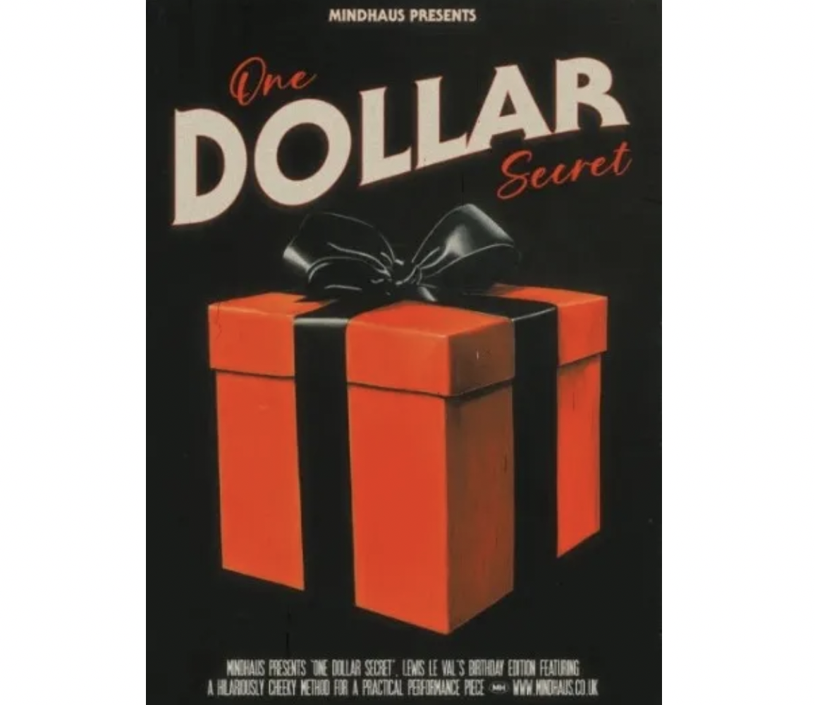 One Dollar Secret Vol 2 by Lewis Le Val (Official PDF eBook Magic Download)