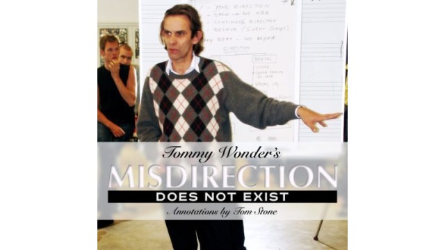 Misdirection Does Not Exist by Tommy Wonder (Official PDF eBook Magic Download)