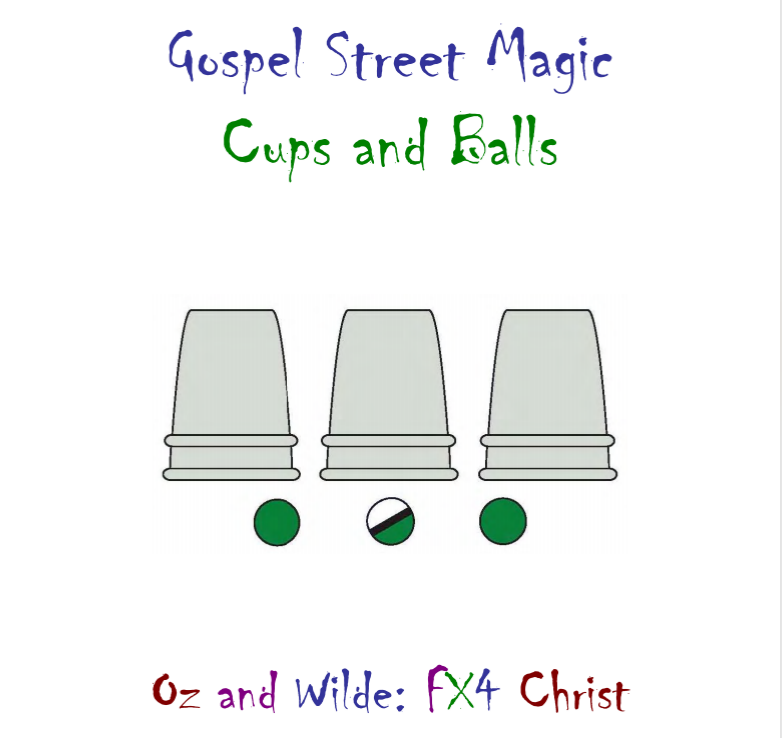 Gospel Street Magic: Cups and Balls by Oz & Wilde (Official PDF eBook Magic Download)