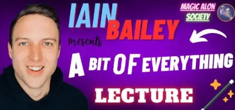 A Bit of Everything Lecture by Iain Bailey (Mp4 Video Magic Download)