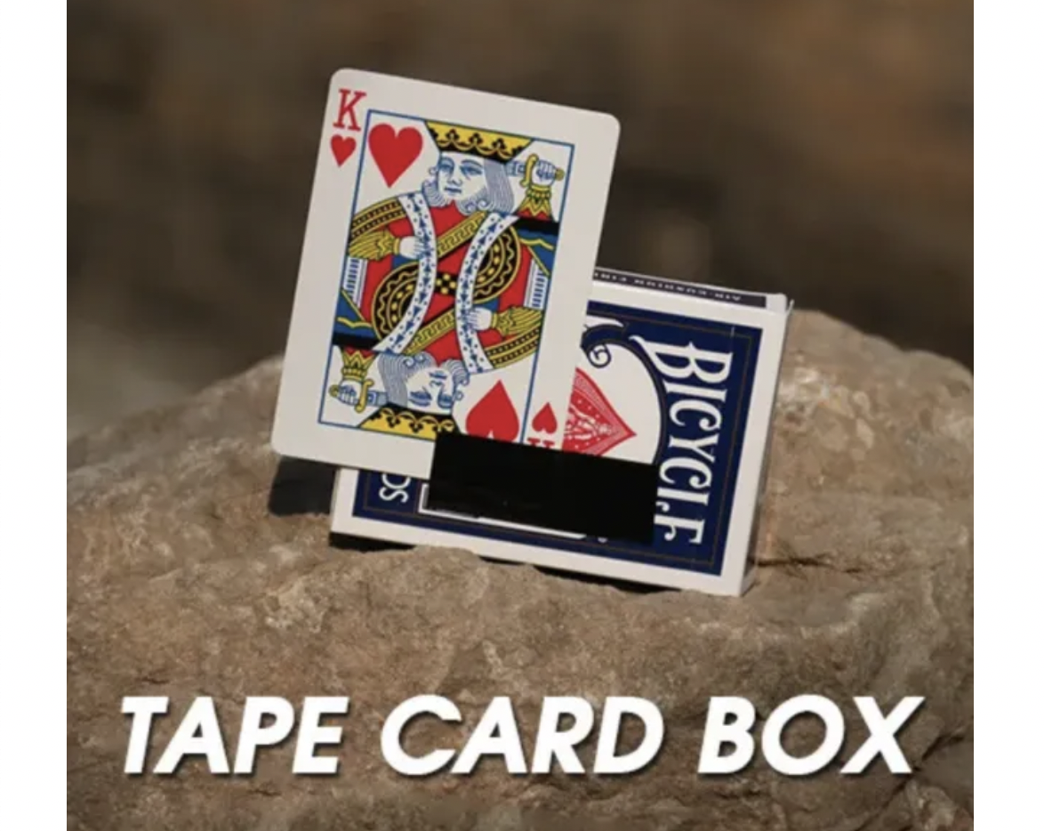Tape Card Box (online instruction only, Chinese with English subtitles) by 52magic Tape Card Box (online instruction only, Chinese with English subtitles) by 52magic