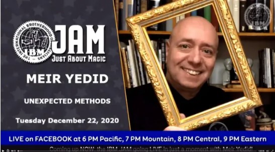 IBM JAM Unexpected Methods 2020 by Meir Yedid