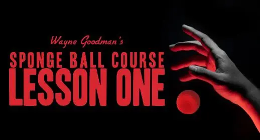 Wayne Goodman - Sponge Ball Course Lesson 1