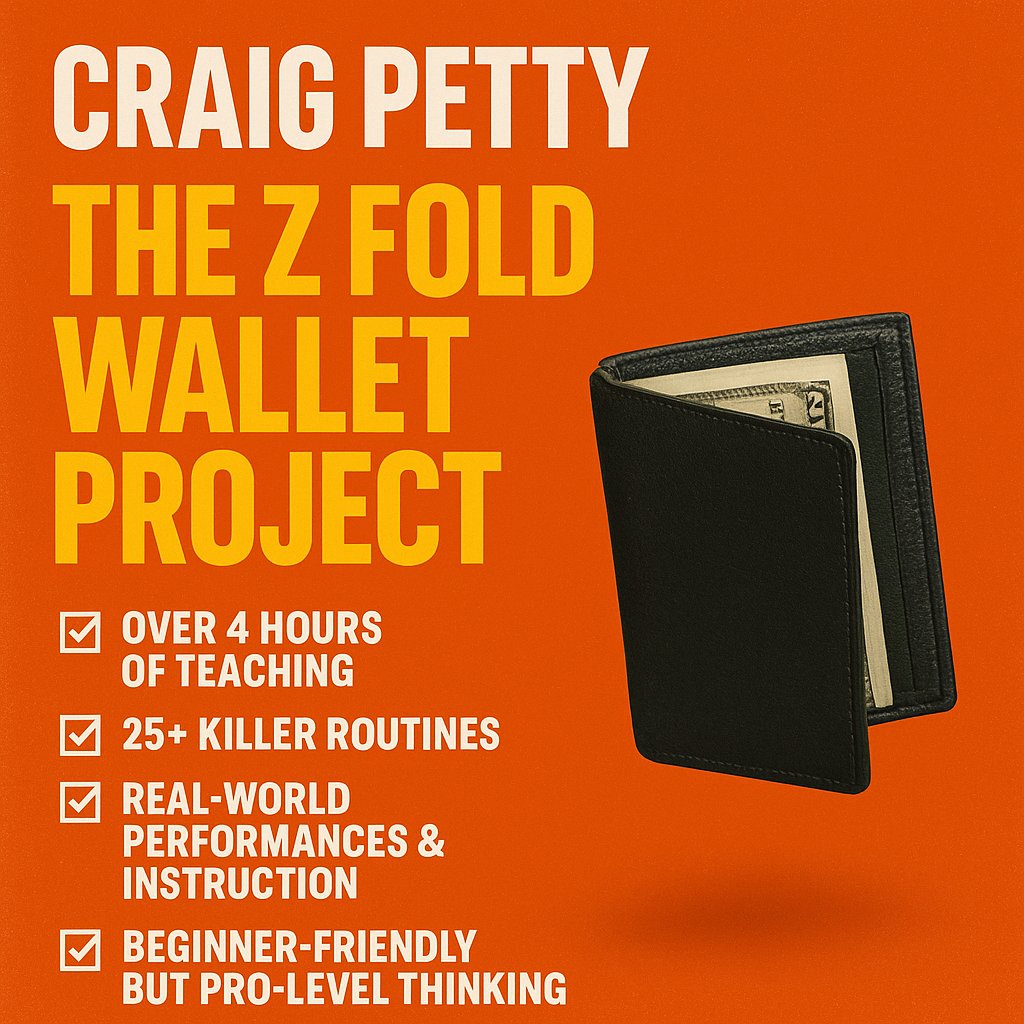 The Z Fold Wallet Project by Craig Petty The Z Fold Wallet Project by Craig Petty